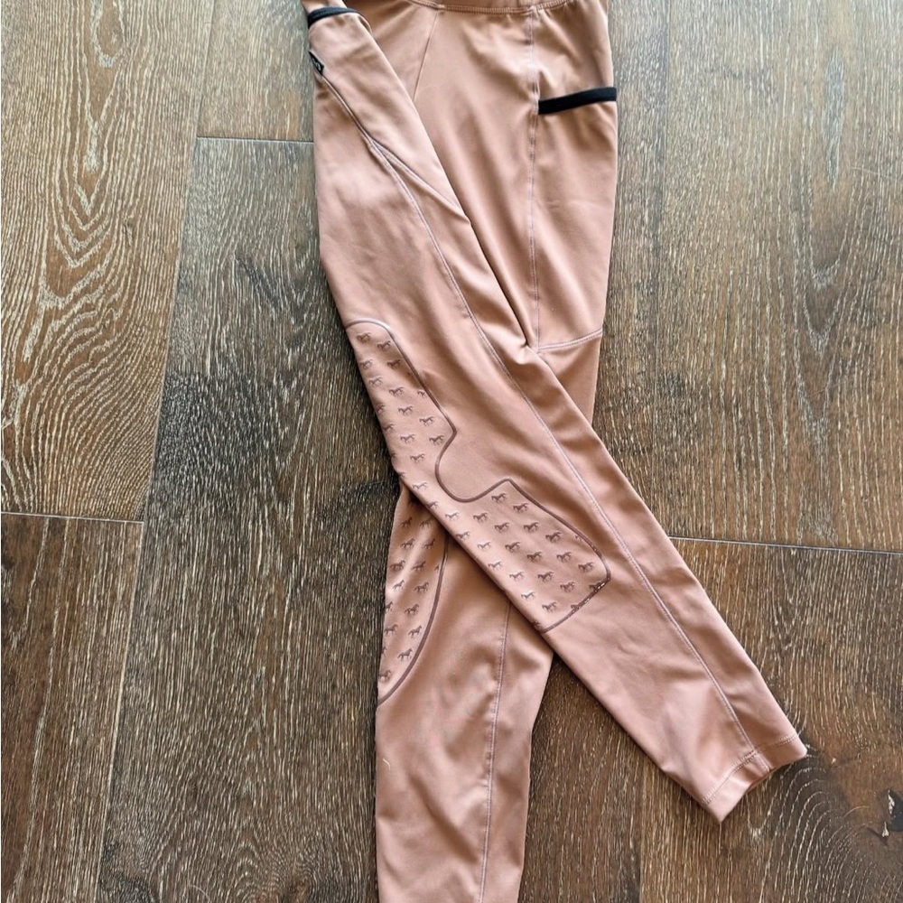 Baleaf Kids Equestrian Pants in brown
